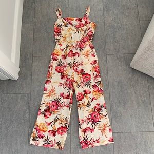 One Clothing floral jumpsuit